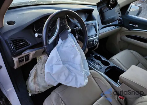 2018 Acura Mdx z USA, uszkodzony, nr VIN 5J8YD4H37JL018848